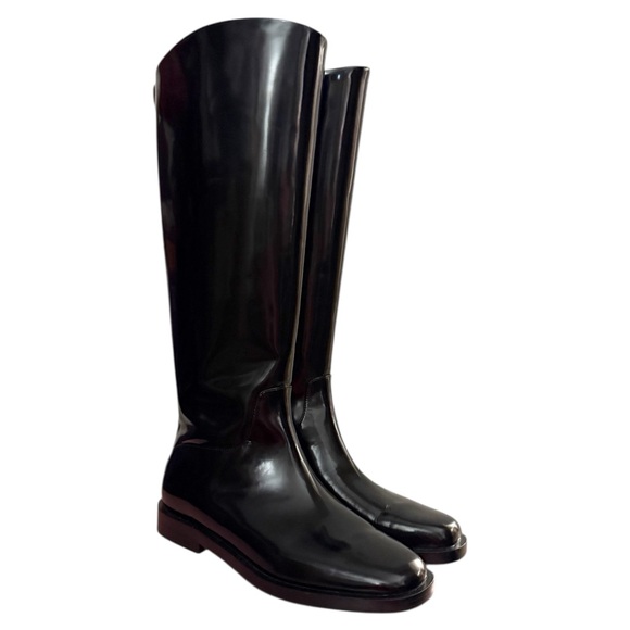 Everlane Leather Riding Boot in Black - Picture 5 of 13